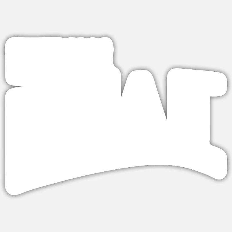 timeless awesome cool rhythmic patterns gift Sticker Größe S (10 x 10 cm)