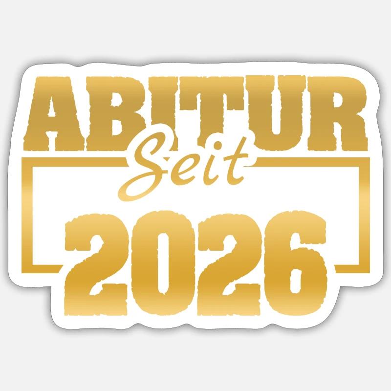2026 - Sticker size S (10 x 10 cm) - white matte