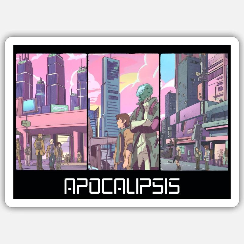 Apocalypse Sticker size S (10 x 10 cm)