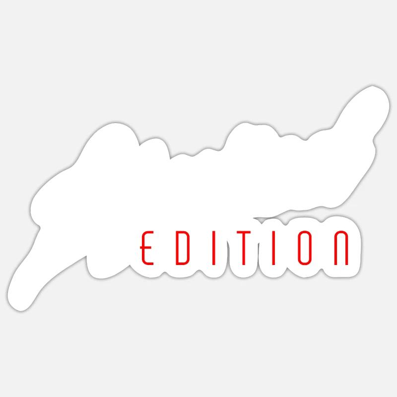 Édition limitée - Sticker taille S (10 x 10 cm) - blanc mat