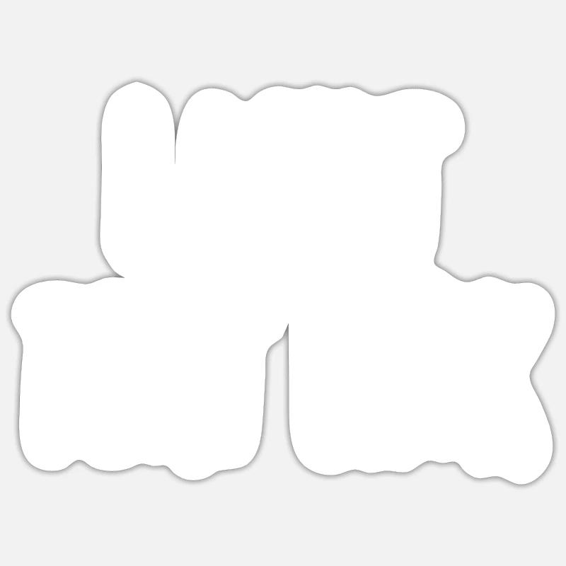 I Don't Text Back Sticker size S (10 x 10 cm)