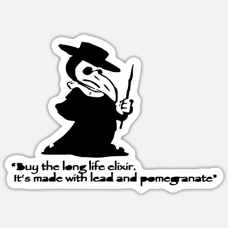 ÉLIXIR LONGUE VIE Sticker taille S (10 x 10 cm)