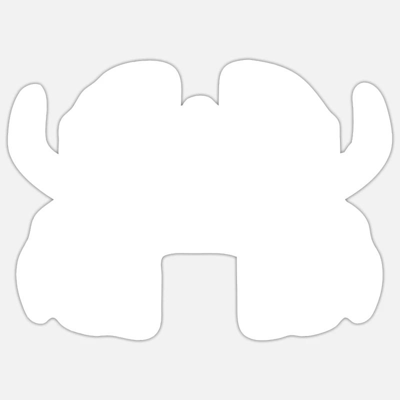 Crab Sticker size S (10 x 10 cm)