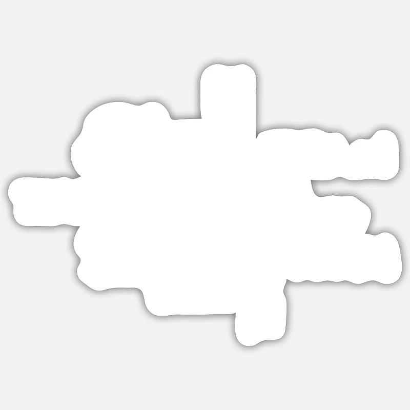 Sticker taille S (10 x 10 cm) - 