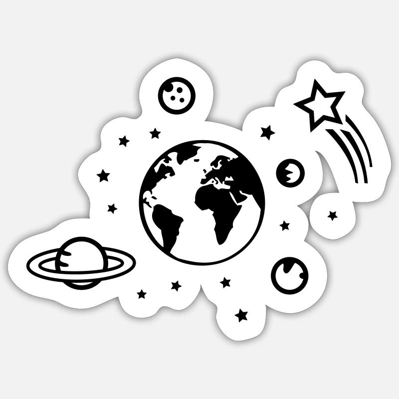 Sticker taille S (10 x 10 cm) - 
