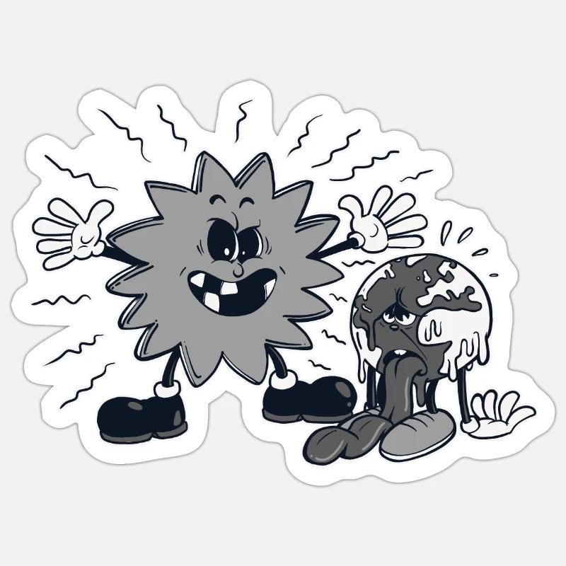 Sticker taille S (10 x 10 cm) - 