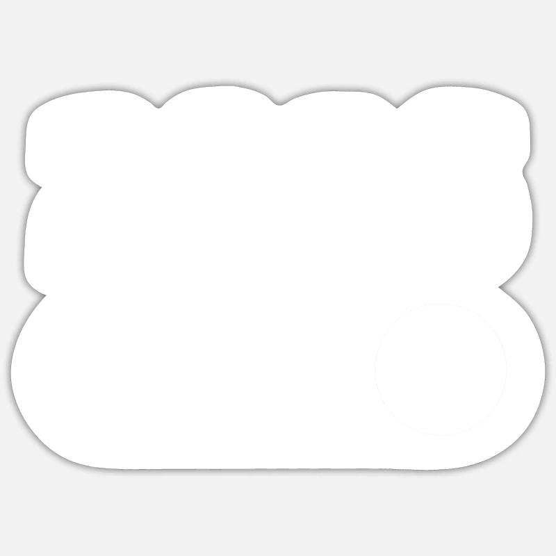 Année 2026 - Sticker taille S (10 x 10 cm) - blanc mat