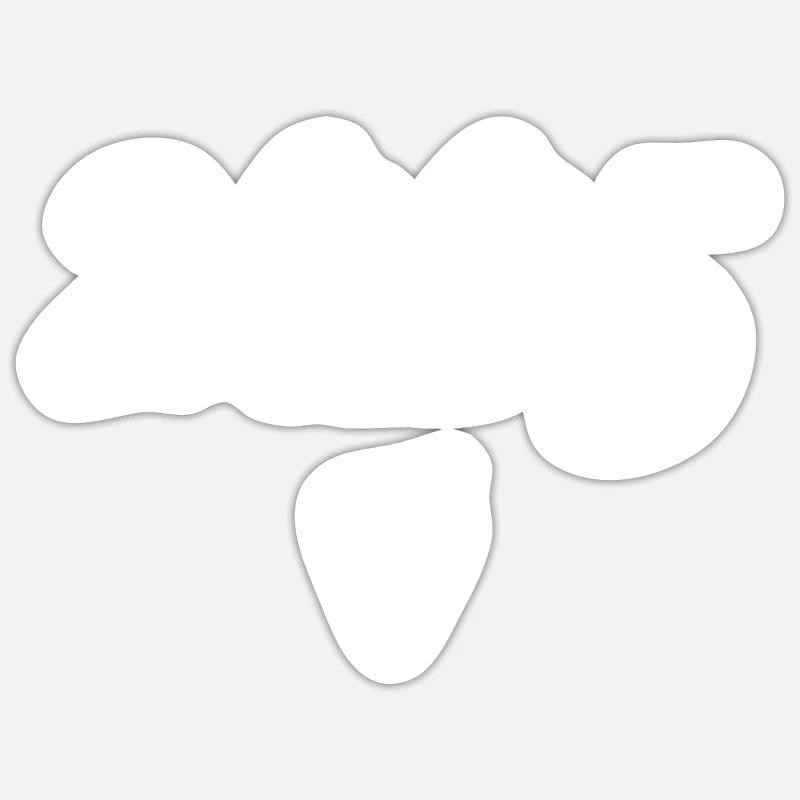 2005 coeur anniversaire - Sticker taille S (10 x 10 cm) - blanc mat