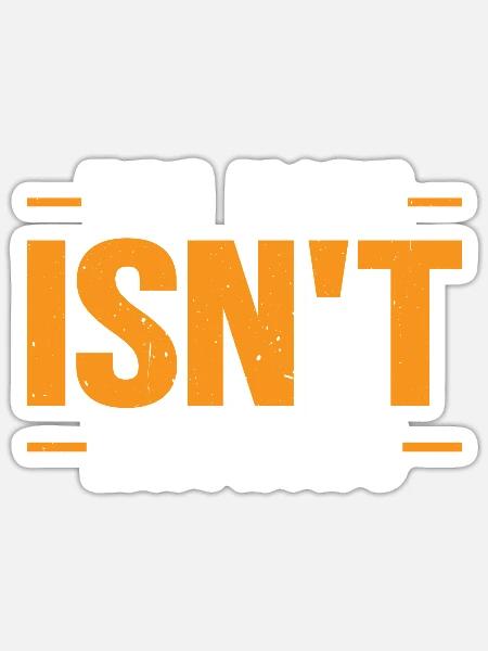 The Math Isn't Mathing 7 - Sticker Größe S (10 x 10 cm) - Mattweiß