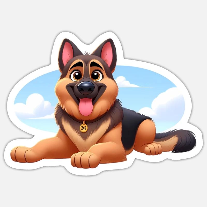 Sticker Größe S (10 x 10 cm) - 