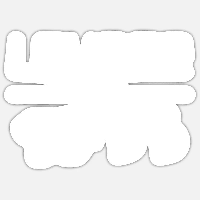 1966 1966 - Sticker size S (10 x 10 cm) - white matte