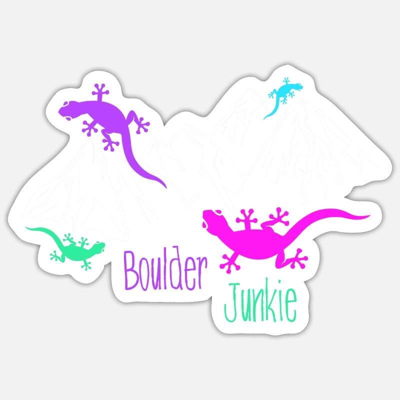 Bloc Bloc - Sticker taille S (10 x 10 cm) - blanc mat