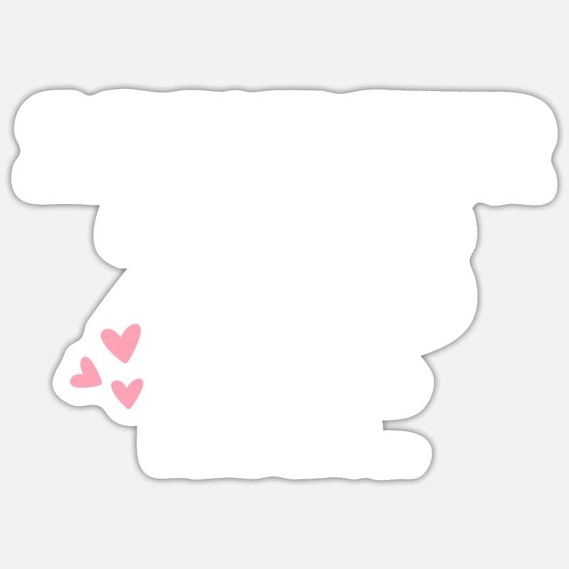 Schwester 2025 Loading Sticker Größe S (10 x 10 cm)