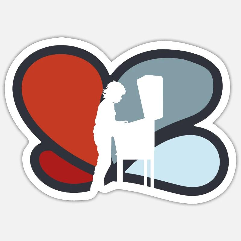 Sticker taille S (10 x 10 cm) - 