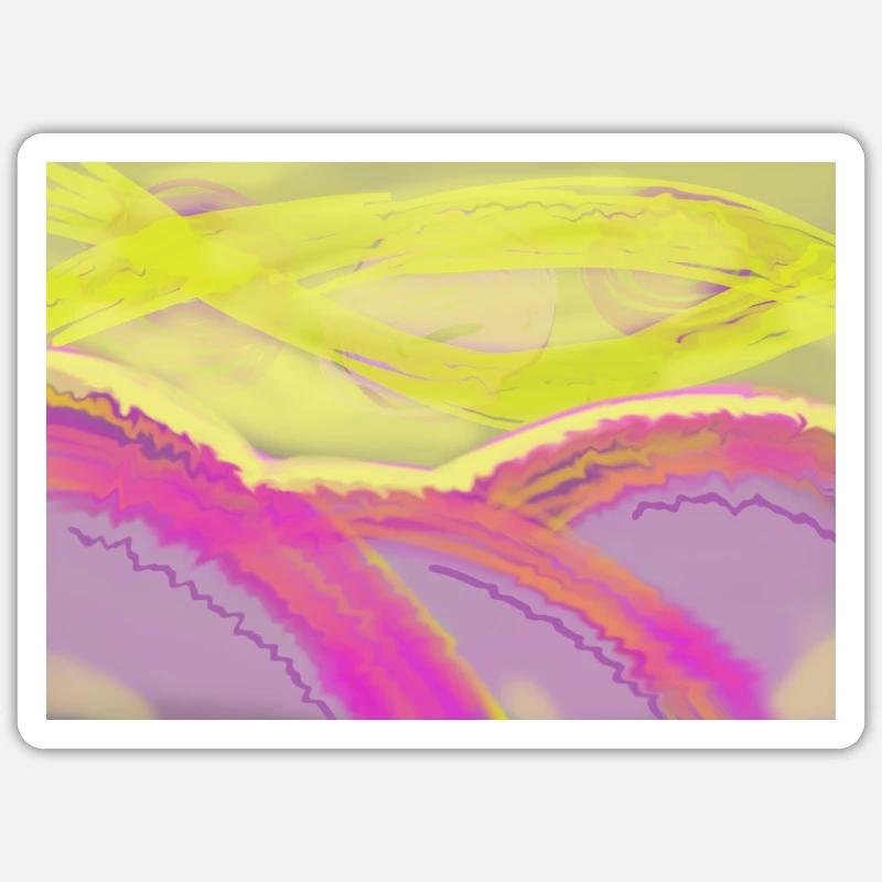 Three Suns Sticker size S (10 x 10 cm)