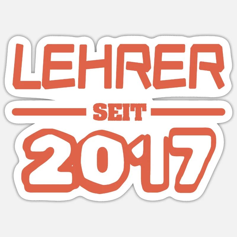 2017 - Sticker Größe S (10 x 10 cm) - Mattweiß
