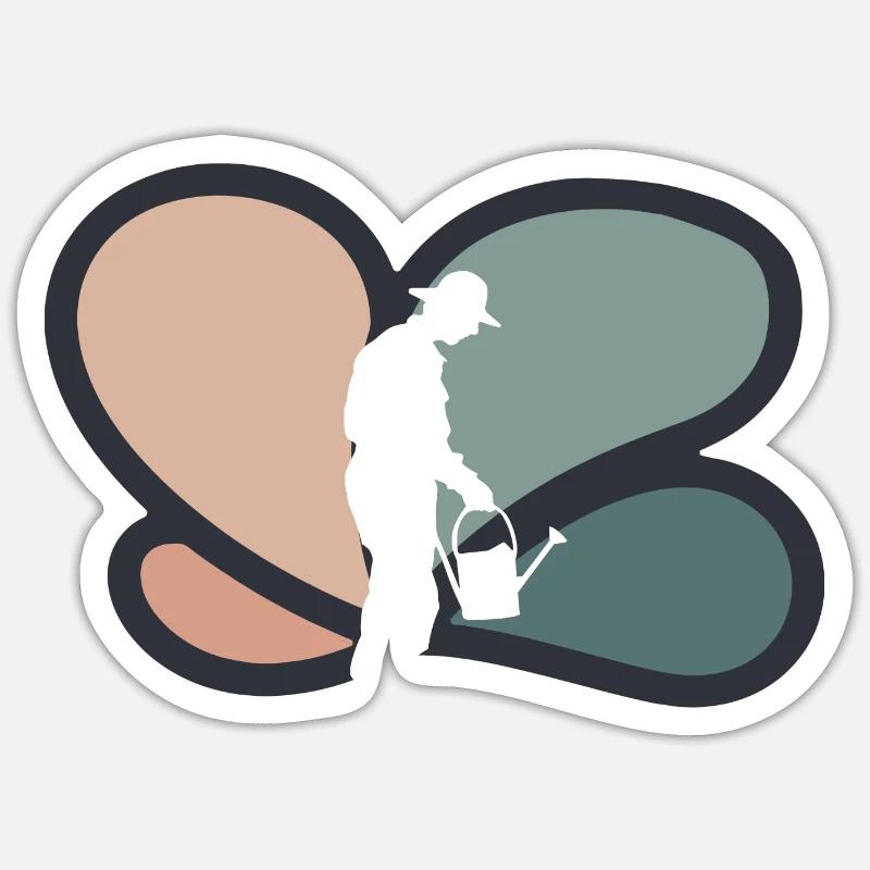 Sticker Größe S (10 x 10 cm) - 