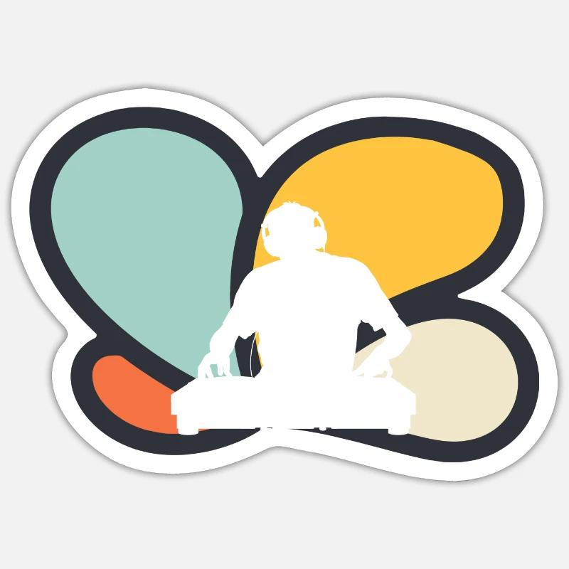 Sticker taille S (10 x 10 cm) - 
