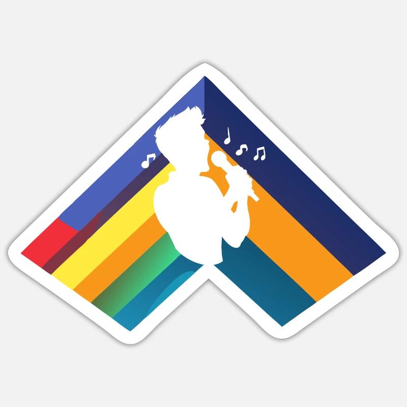 Sticker taille S (10 x 10 cm) - 