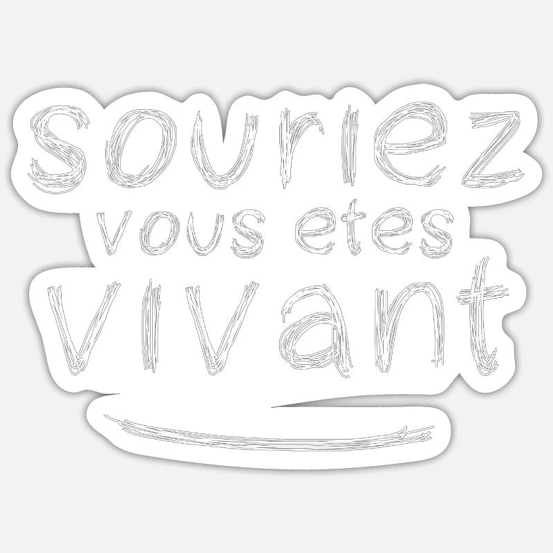 Sticker taille S (10 x 10 cm) - 