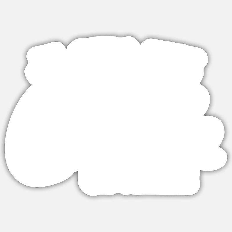 Ich bin ein rockiger Koch Sticker Größe S (10 x 10 cm)