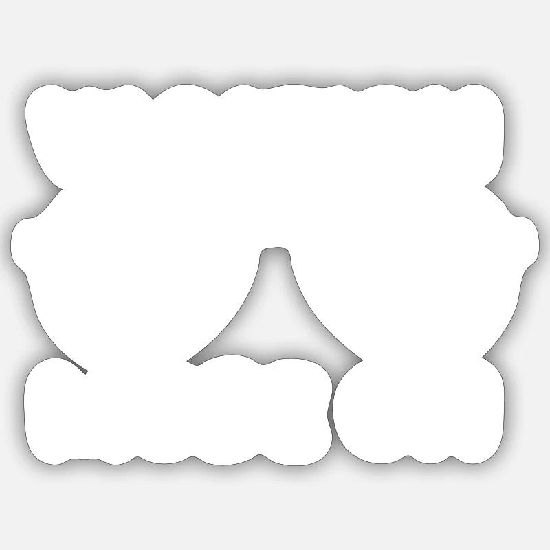 Sticker Größe S (10 x 10 cm) - 