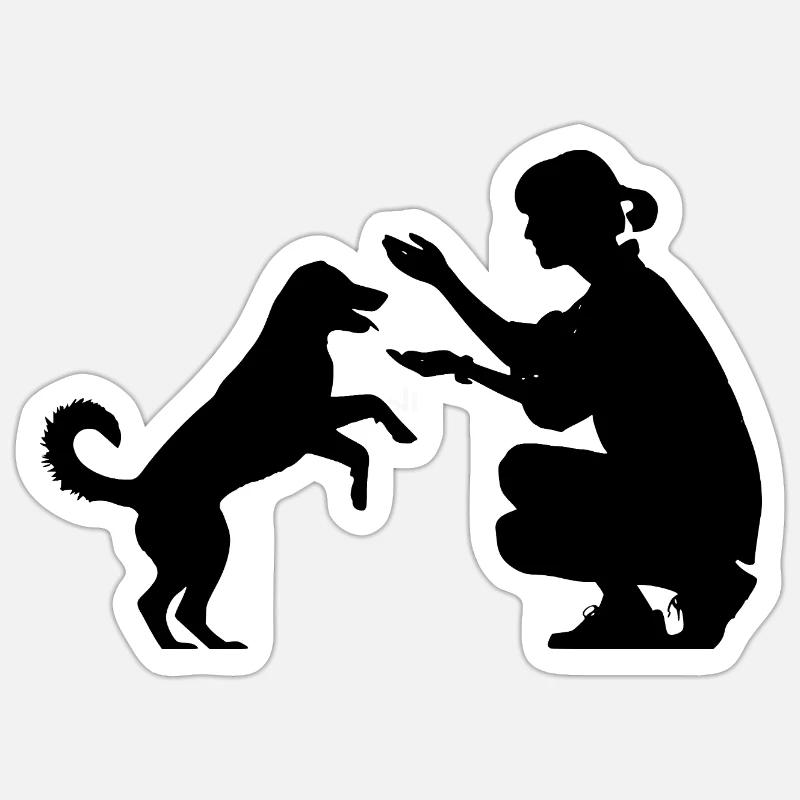 Tierfreund Sticker Größe S (10 x 10 cm)