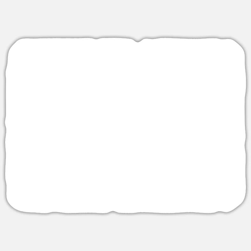 Cœur de membre d’équipage - Sticker taille S (10 x 10 cm) - blanc mat