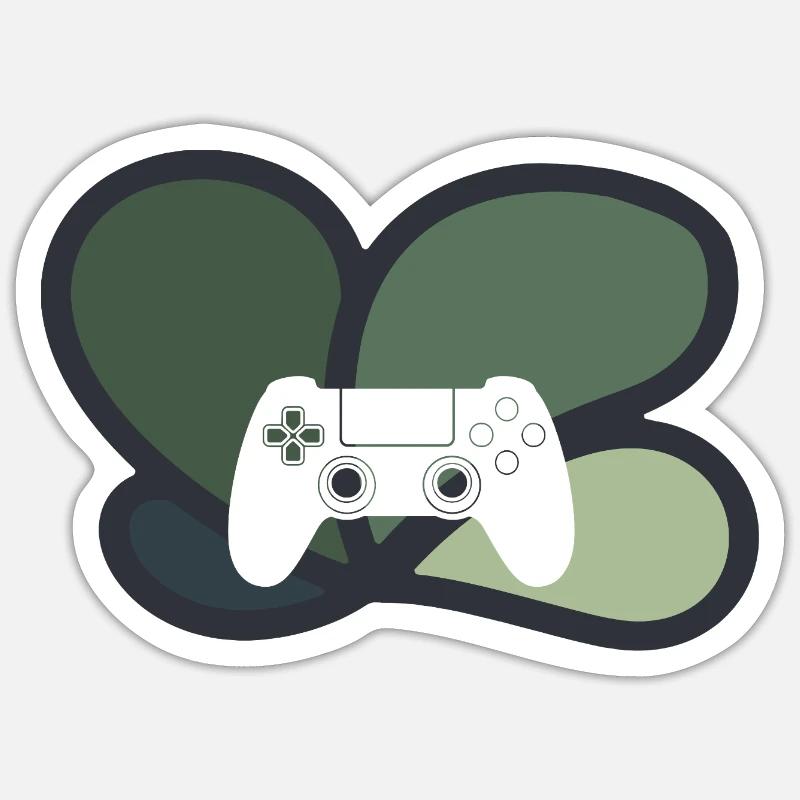 Jeux de console de jeu Sticker taille S (10 x 10 cm)
