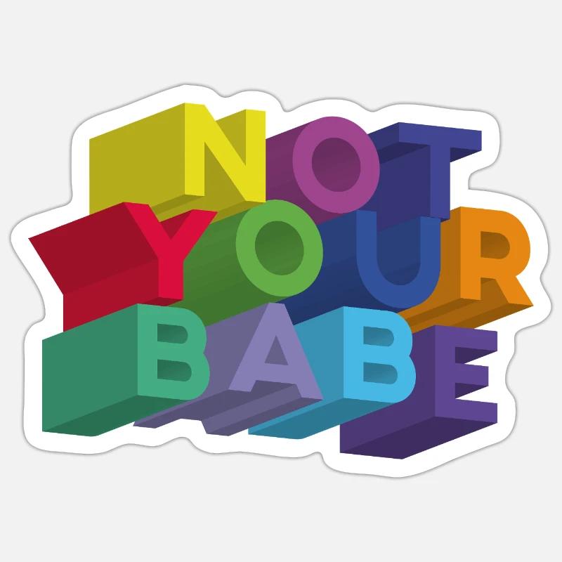 Sticker Größe S (10 x 10 cm) - 