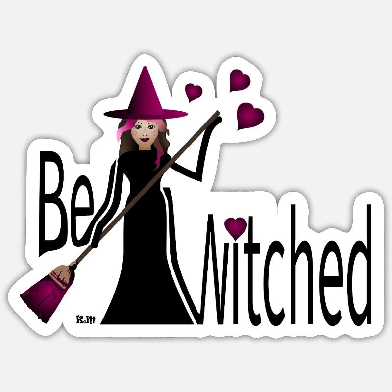 Witch Sticker size S (10 x 10 cm)