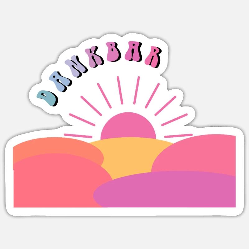 Dankbarkeit ist heilend - Geschenkidee - Geschenk Sticker Größe S (10 x 10 cm)