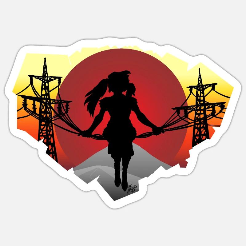 Sticker size S (10 x 10 cm) - 