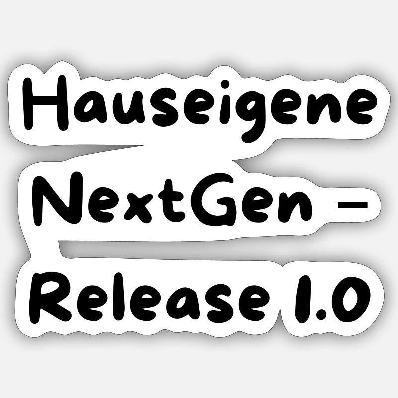NextGen Sticker Größe S (10 x 10 cm)