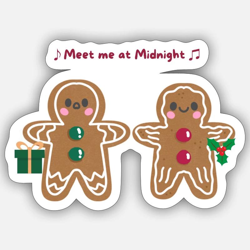 biscuits - Sticker size S (10 x 10 cm) - white matte