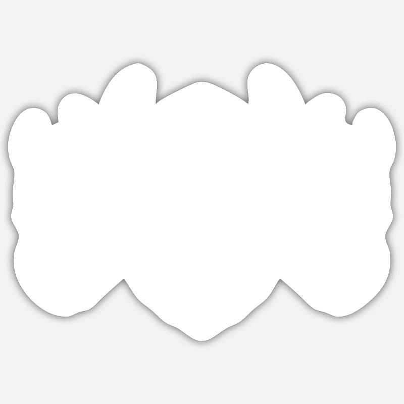 Sticker Größe S (10 x 10 cm) - 