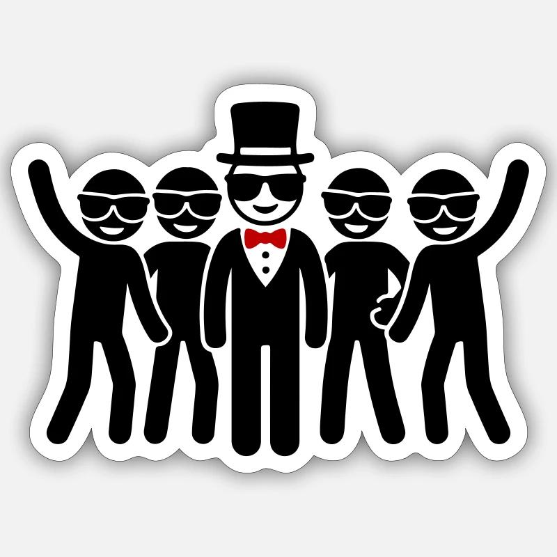 Sticker Größe S (10 x 10 cm) - 