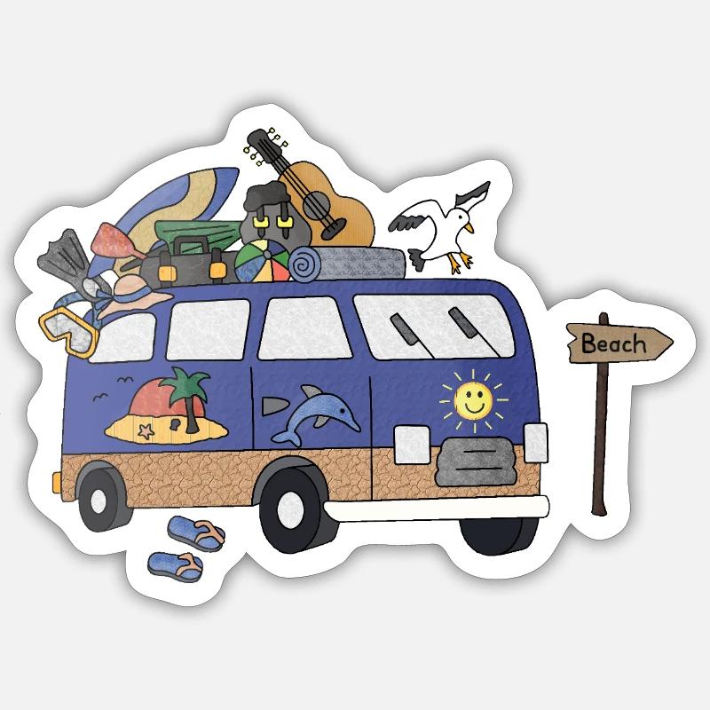 Sticker taille S (10 x 10 cm) - 