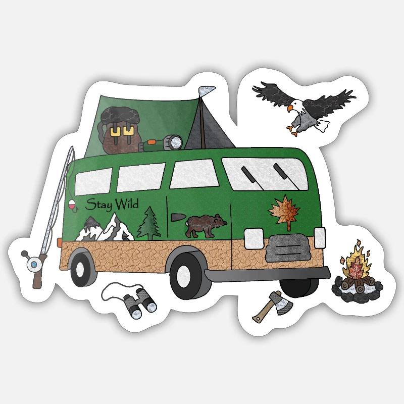 Sticker Größe S (10 x 10 cm) - 