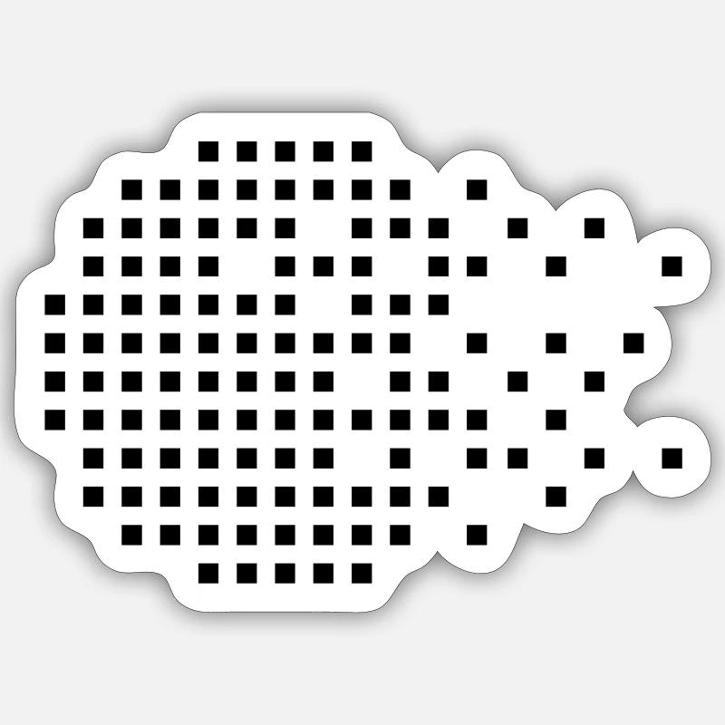 Sticker taille S (10 x 10 cm) - 