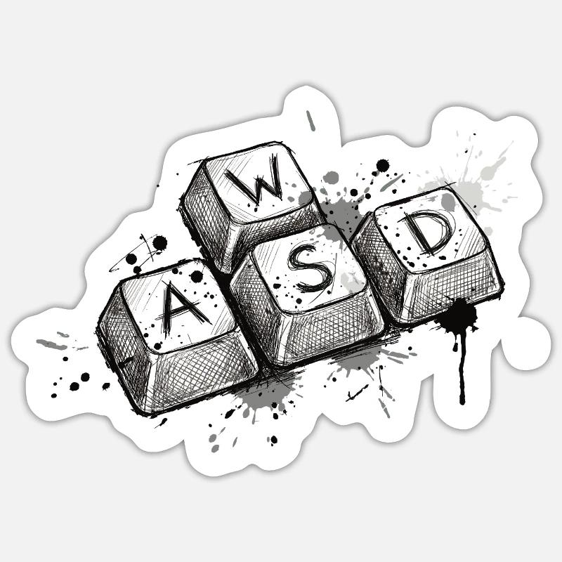 Sticker taille S (10 x 10 cm) - 