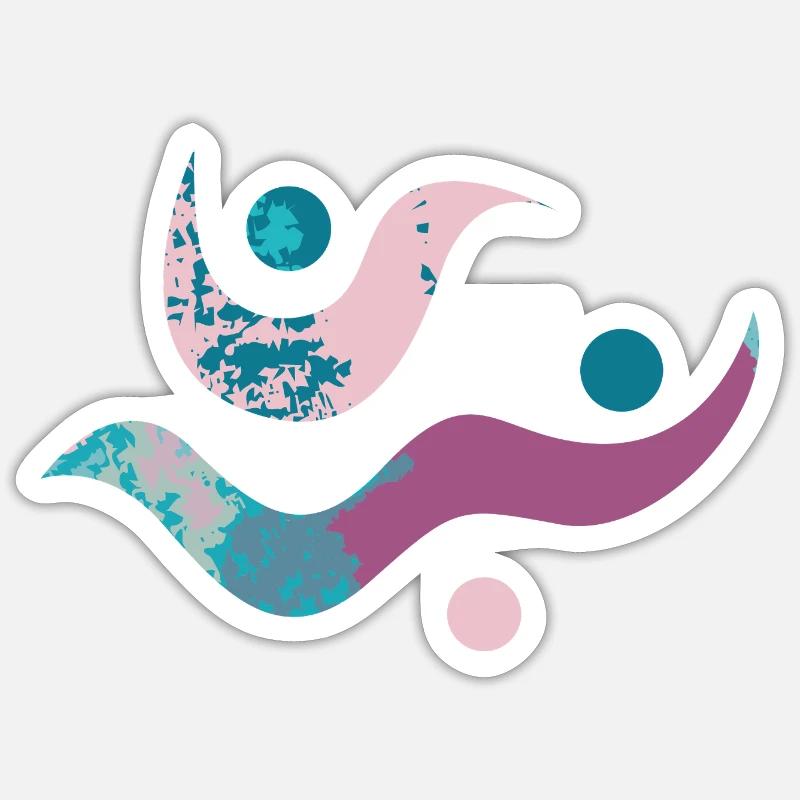 Sticker Größe S (10 x 10 cm) - 