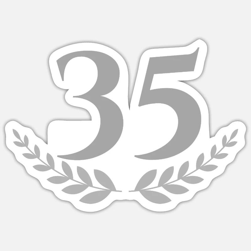 35 Sticker size S (10 x 10 cm)