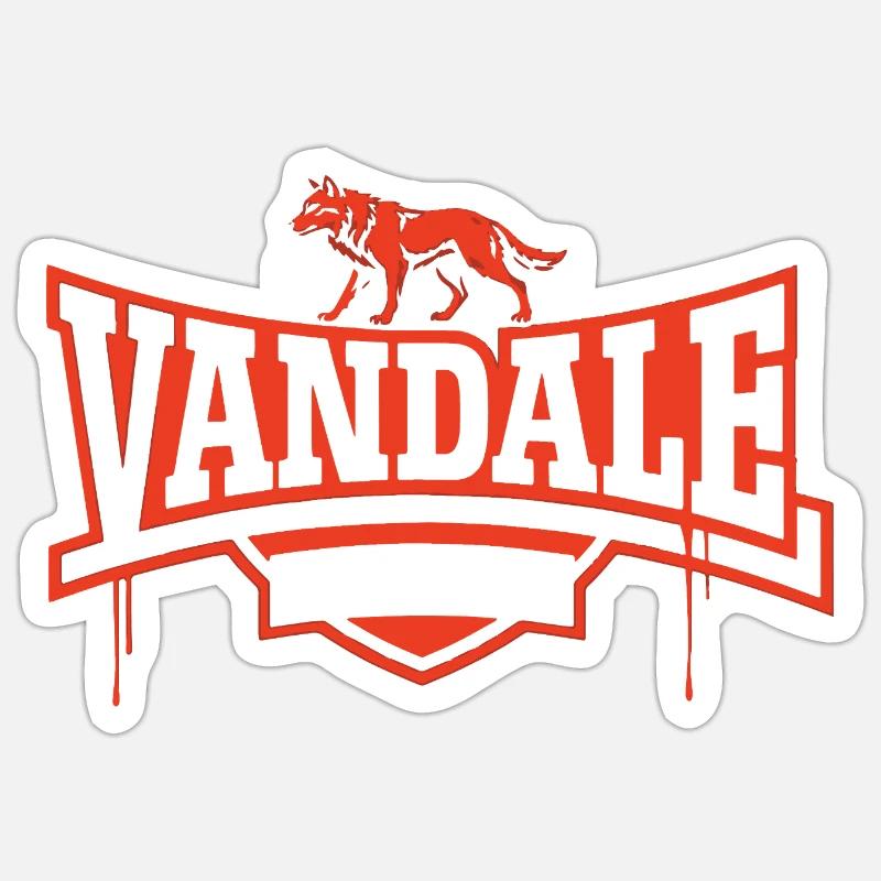 Graffiti Vandal Sticker size S (10 x 10 cm)