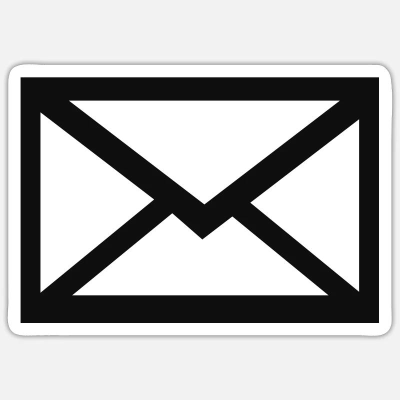 Mail Sticker size S (10 x 10 cm)