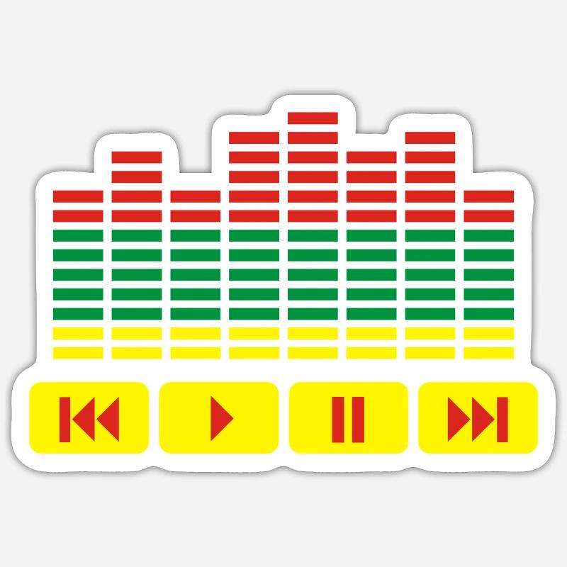 Sticker taille S (10 x 10 cm) - 