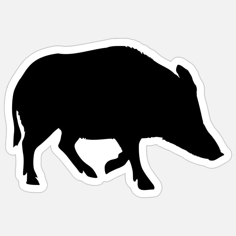 Pig Sticker size S (10 x 10 cm)