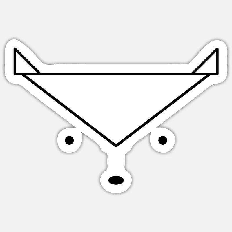 Sticker Größe S (10 x 10 cm) - 