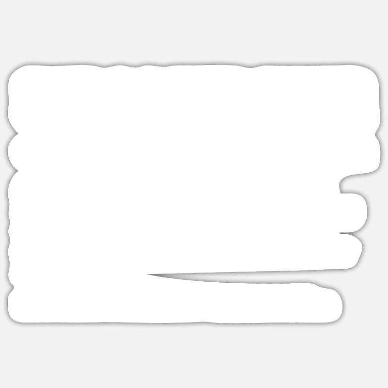 Straßenbauer/Asphaltbauer/Straßenbau/Wörterbuch - Sticker Größe S (10 x 10 cm) - Mattweiß