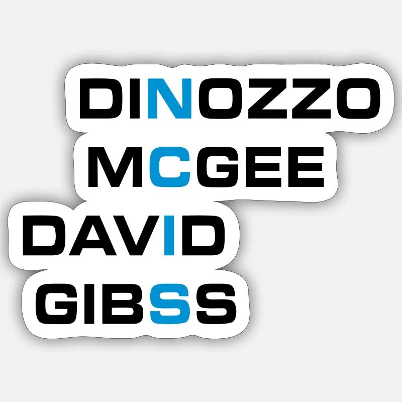 NCIS Agent Team Sticker size S (10 x 10 cm)